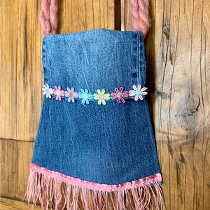Boho style over shoulder purse